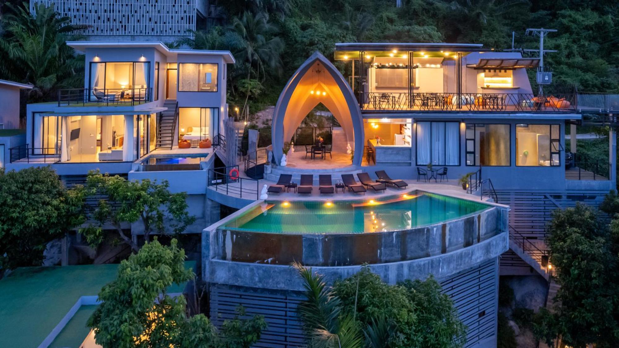 Scenery Samui Villa Chaweng Plajı Dış mekan fotoğraf